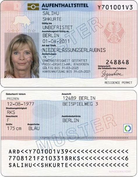 German Permanent Residence Permit