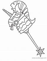 Fortnite Coloring Pages Thunder Pickaxe Crash Xcolorings 1024px 61k 791px Resolution Info Type  sketch template