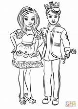 Descendants Coloring Mal Disney Pages Visit Wicked Printable Colouring Dolls sketch template
