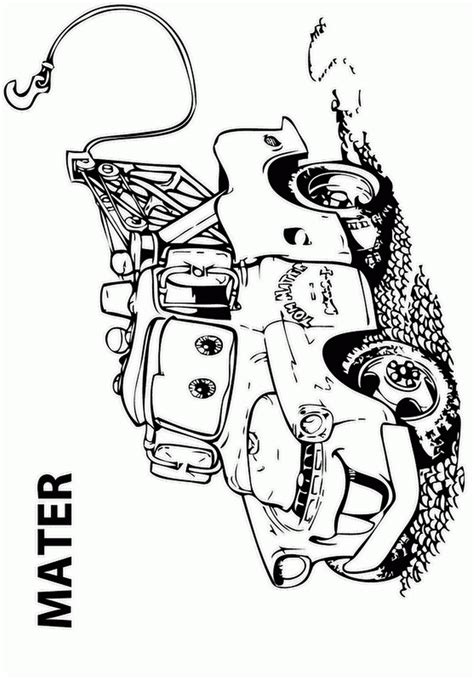 cars disney frank coloring page cars  coloring pages  getcolorings