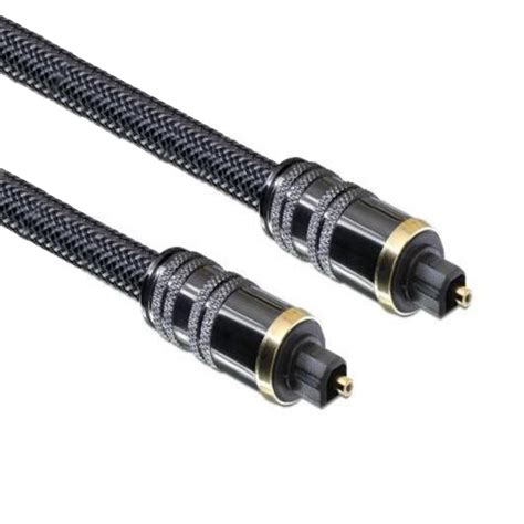 optische kabel optische kabel zwart type kunststof niet afgeschermd aansluiting