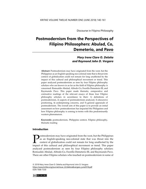 critique paper  tagalog critical analysis  soc sci