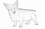 Corgi Coloring Pages Printable Dog Popular Color Coloringhome Template sketch template