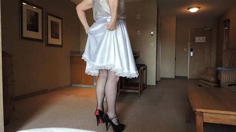 sissy ray slow strip in white sissy dress free gay porn c6 xhamster