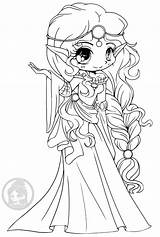 Elf Princess Coloring Scottish Color Kingdom Her Childhood Shows If Pages Adult Yampuff sketch template