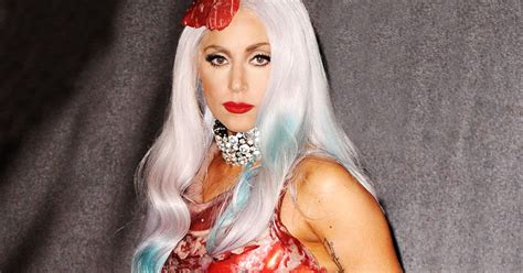 Lady Gaga Meat Dress Restaurant China