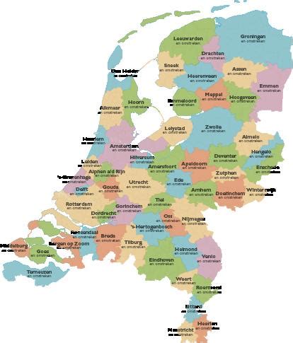 de nieuwe gemeentekaart van nederland rz boeken