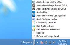 add   programs button   windows  taskbar laptop mag