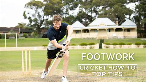 footwork top tips cricket   steve smith cricket academy youtube