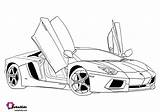 Lamborghini Bubakids sketch template
