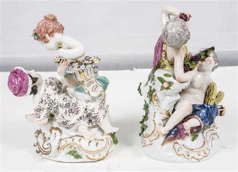pair of 19th century french porcelain figures for sale at 1stdibs