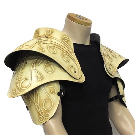 fantasy  medieval style larp shoulder armour