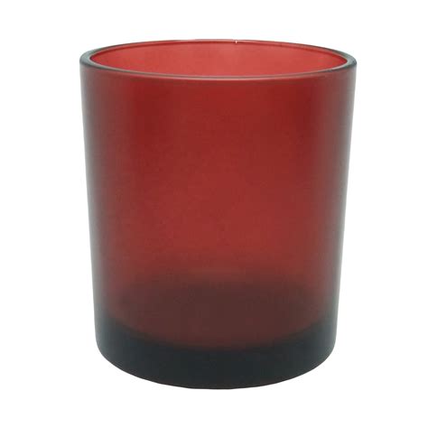 5 5oz Glass Containers For Candles Matte Colored Wholesale Candle