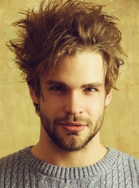 mens tousled hairstyles  messy haircuts  men mens style