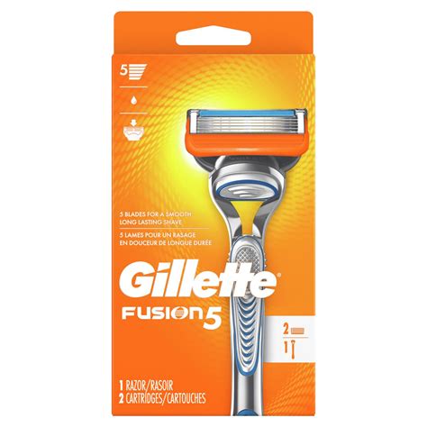 gillette fusion power mens razor handle blade refill lupongovph