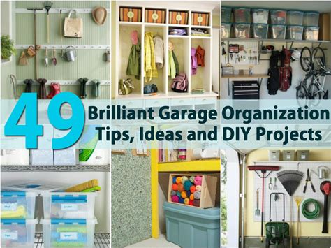 brilliant garage organization tips ideas  diy projects diy crafts