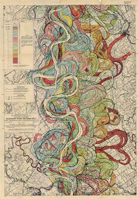 beautiful examples of cartographic information design are on display at