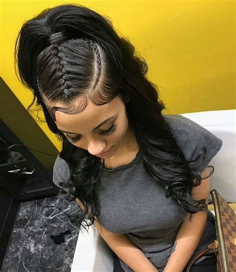 10 amazing front braid hairstyle for black women with hair weaves styles vipbeauty hair