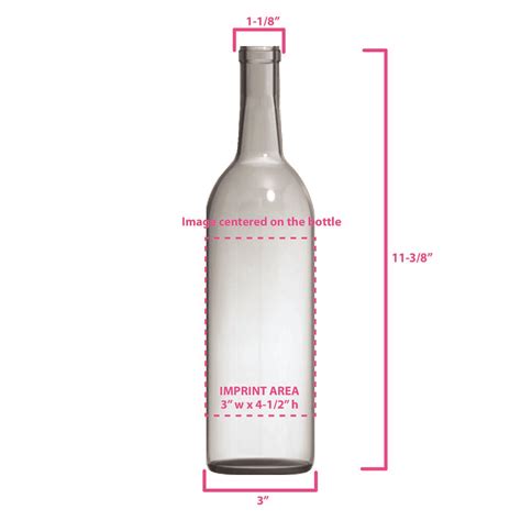 clearflint caret wine bottle  ml arton products