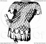 Chainmail Coat Vintage Ancient Illustration Royalty Clipart Vector Prawny Regarding Notes sketch template