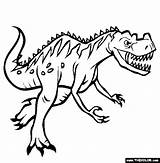 Dino Extinct sketch template