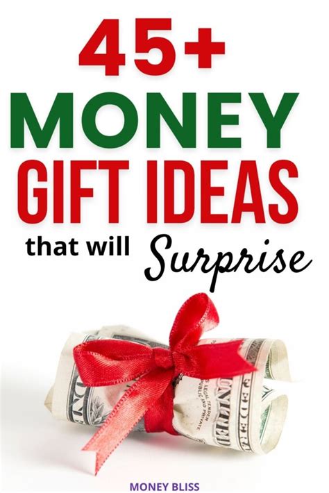 creative money gift ideas   surprise money bliss