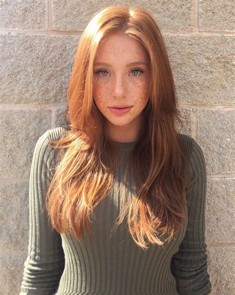 Madeline Ford Beautiful Green Eyes Beautiful Freckles Red Heads Women