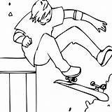 Coloring Skateboard Pages Jayhawk Skateboarding Drawing Getdrawings Popular Printable Getcolorings sketch template