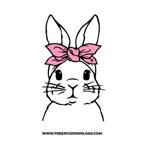 family bunny svg png file digital  easter design  cricut