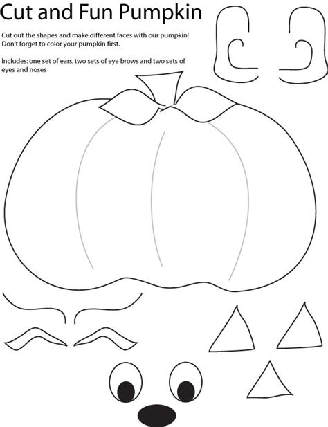 create  pumpkin printable