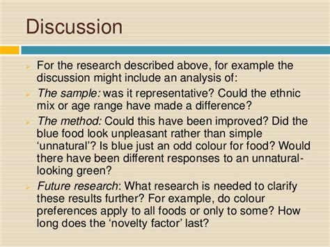write discussion section psychology research paper