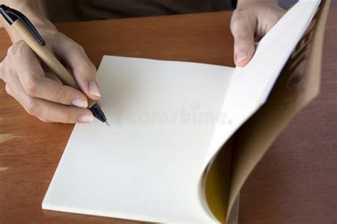 writing  notebook stock image image  busy document