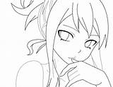 Lucy Heartfilia Coloring Lineart Search Pages Again Bar Case Looking Don Print Use Find Top sketch template
