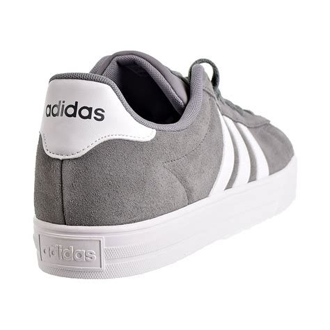 adidas daily  suede mens shoes grey  footwear white db