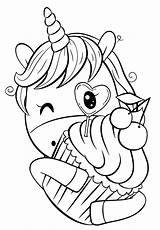 Cutie раскраски Cuties Unicorns из все категории sketch template