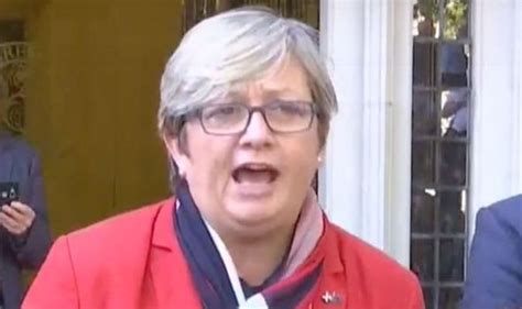 brexit court joanna cherry drowned   brexiteers booing  shouting brexit  uk