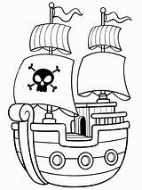 Piratenschiff Malvorlage Malvorlagen Shipdesign Pirateship sketch template