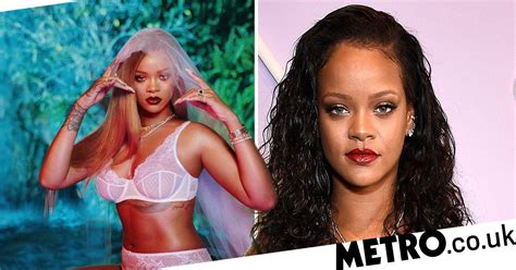 Rihanna Strips Down To Lingerie For Stunning Savage X Fenty Photo Shoot