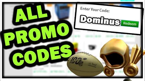 working promo codes  roblox  items  youtube