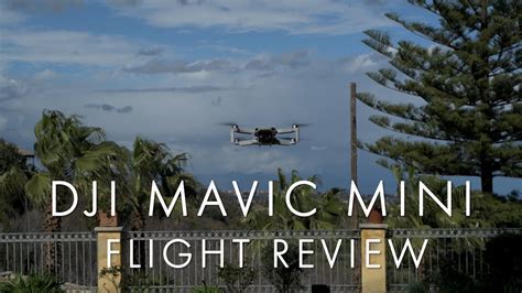mavic mini flight review youtube