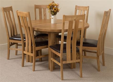 edmonton solid oak extending oval dining table   princeton solid oak dining chairs light