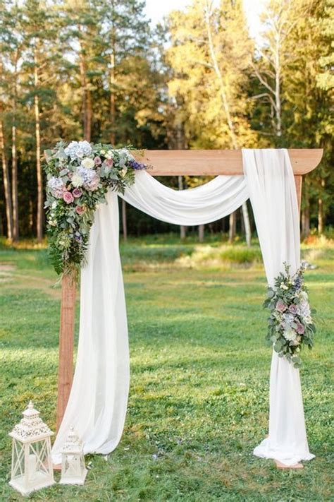 gorgeous fall wedding arches  altars ideas   big day