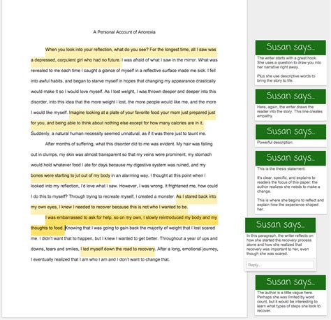 reflective essay examples     good