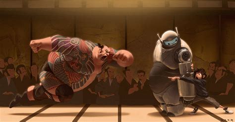 Big Hero 6 Concept Art See What Baymax Almost Looked