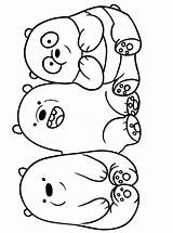 Bears Bare Coloring Pages Kids Fun Votes Template sketch template