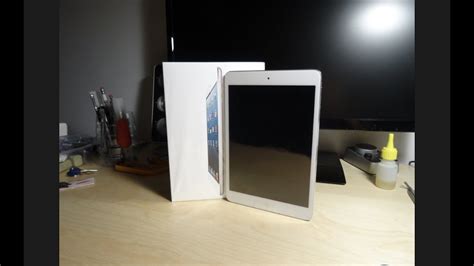 unboxed apple ipad mini  gb wi fi white silver youtube