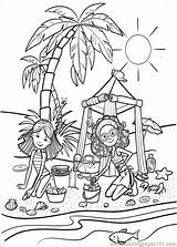 Groovy Girls Coloring Printable Pages Color Cartoons sketch template