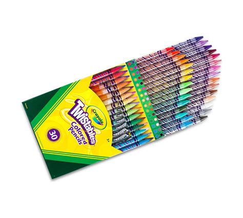 crayola twistables colored pencils  sharp art tools  kids