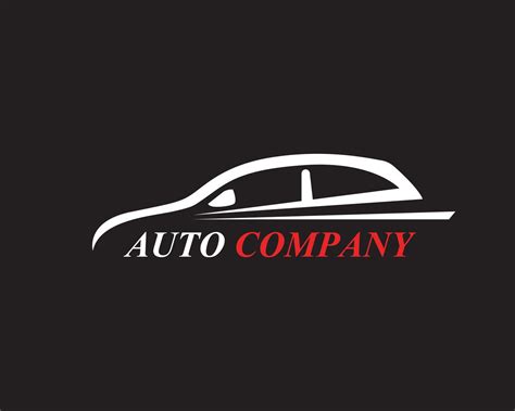 auto car logo template vector icon  vector art  vecteezy