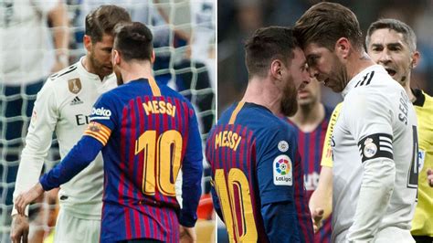 Fans Love How Lionel Messi Reacted After That Sergio Ramos Elbow